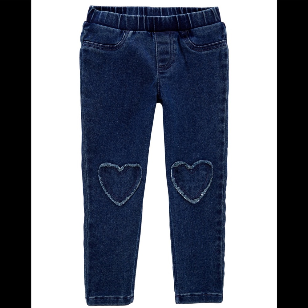 Carter’s Heart Patch Pull-On Jeggings